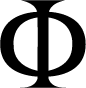 Símbolo Phi